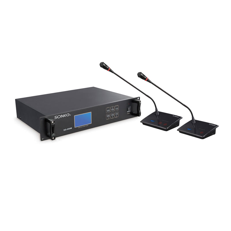 SG-550M视频自动跟踪、讨论型有线会议系统